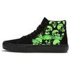Кроссовки унисекс Skate Sk8-Hi Glow Skulls черный зеленый VN0A5FCC5QW