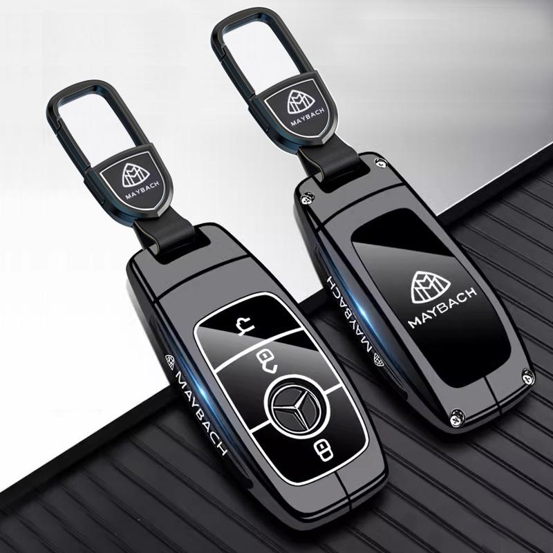 SFX1 Car Key Case Cover For Mercedes Benz C E S Class GLC W206 W223 W214 E300 C260 C300 S450 S500 S400 Fob Accessories