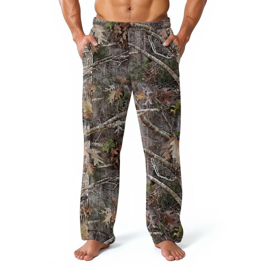 Мужские пижамные брюки ComfyPants с карманами Мягкая домашняя одежда Одежда для сна Повседневные пижамные брюки