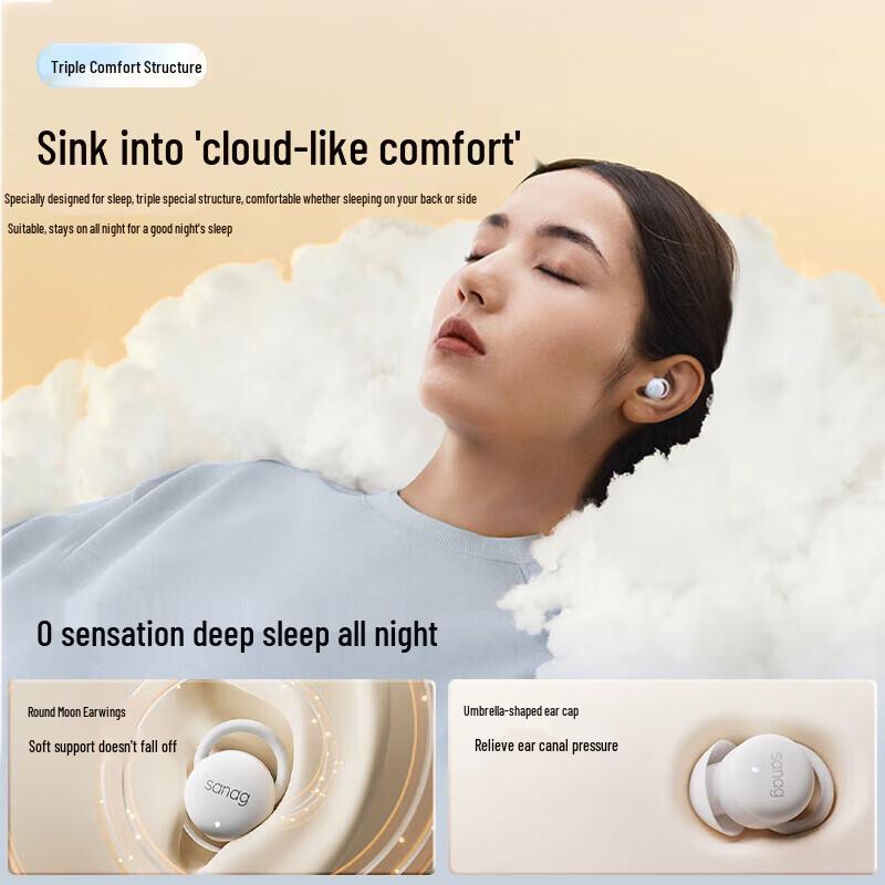 SANAG J20S Wireless Sleep Earbuds