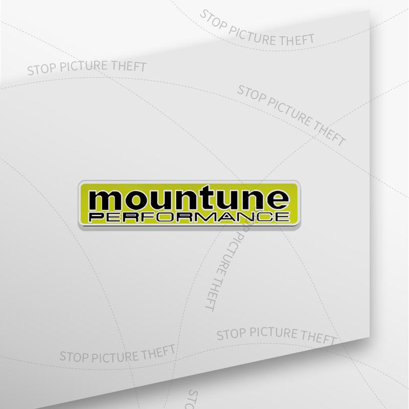 1Pcs 3D Metal Mountune Performance Racing Logo Emblem Car Rear Tail Bumper Trunk Sticker For Ford Focus Fiesta Mondeo Kuga Puma