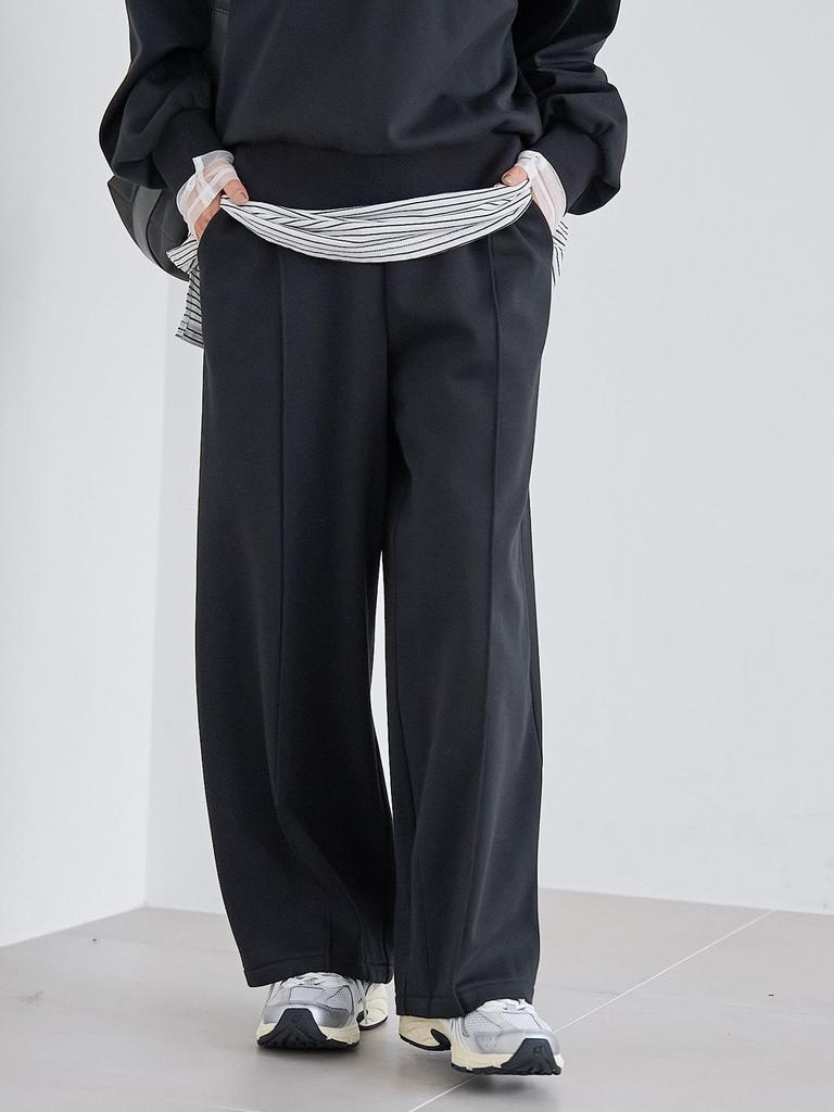 Cohen REVERSE WARM Теплые Свитшоты Широкие Изогнутые Брюки, 76406000023 0950 ЧЕРНЫЙ(09), M