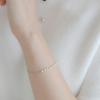 J.Lauren Pearl Unbalanced Chain Bracelet B01013