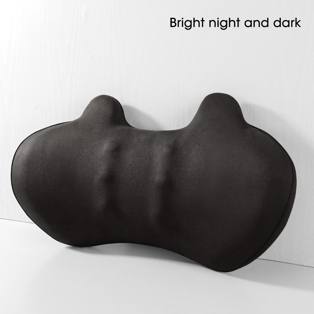 Car Lumbar Support Pad Memory Foam Waist Support Car Seat Cushion Comfortable Waist Longterm Driving Without Fatigue Ready Stock