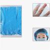 100 Pcs Disposable Stretch Non Woven Fabric Catering Hat Eyebrows Tattoo Hair Net Caps Microblading