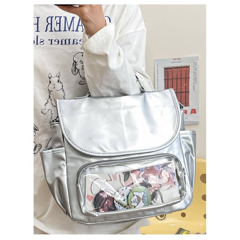Новый Нишевый Многоцелевой Рюкзак Прозрачный Ульчжан Милый Ita Bag Девочки Классная Сумка Через Плечо Итабаг Мультяшный Студенческий Рюкзак