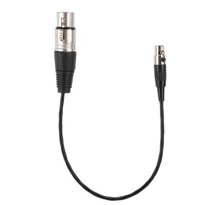 Аудиокабель Mini XLR 3-pin (розетка) на XLR 3-pin (розетка) для камер, зеркальных фотокамер, стандартного подключения микрофона