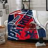 Custom Name Rams Helmet Print blanket for Couch & Bed, Plush Cozy Fuzzy Blanket Super Soft & Warm Blankets for Fall and Winter. 0908456