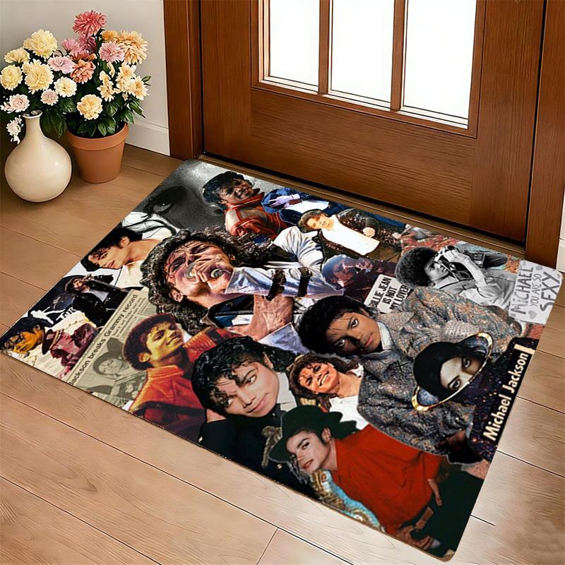 Mj Collage Living Room Nonslip Area Rug Soft Carpet For Bedroom Game Playroom Sofa Office Home Decor Doormat Christmas Gift C9261674