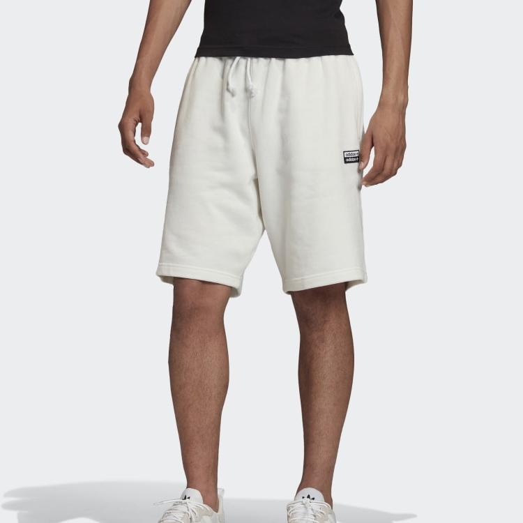adidas Мужские спортивные шорты Originals Trefoil Dual Logo, белые, FM2264