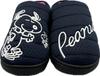 Peanuts Sandals Room Shoes Slippers Bicolor Snoopy Mesh Cute Indoor Shoes Large [Peanuts] Women's PN8328-02