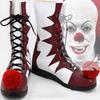 Хэллоуин страшный клоун ручной работы Pennywise Stiefel косплей Schuhe Stephen King's IT Horror Clown Killer Karneval ботинки для косплея