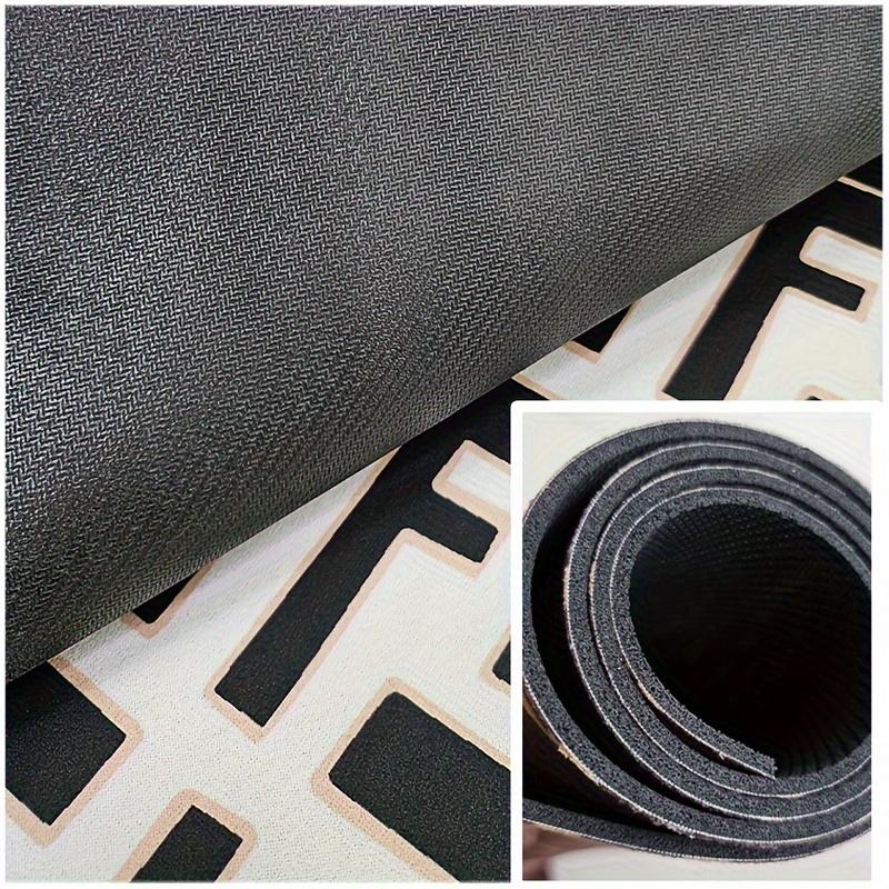 Счастливый Роскошный Высококачественный Коврик для Ванной Впитывающий Напольный Коврик Нескользящий Износостойкий Придверный Коврик Ковер для Спальни Гостиной Домашний Декор