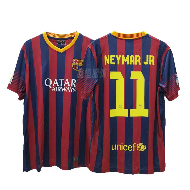 Винтажная классическая футбольная майка AC Barcelona Portugal Arsenal Juventus Italy Manchester United Real Madrid с принтом звезд