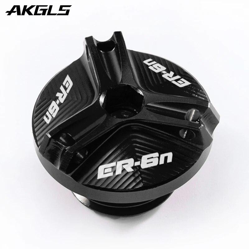 Для KAWASAKI ER6N ER-6N 2009 2010 2011 2012 2013 2014 2015 2016 Крышка заливной горловины двигателя мотоцикла, крышка масляного фильтра, аксессуары