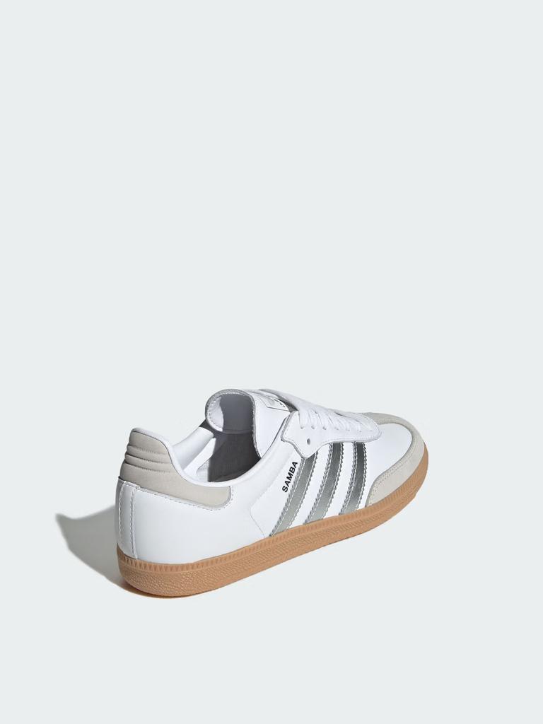 Adidas "Туфли с Т-образной головкой" Samba OG Классические холщовые кроссовки Тренировочные кроссовки для женщин Adidas Узор с клевером JI2725