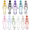 Full Body Skeleton Fridge Magnets with Movable Joints 3D Printed Skeleton Fridge Magnets for Kitchen Office and Locker Decor