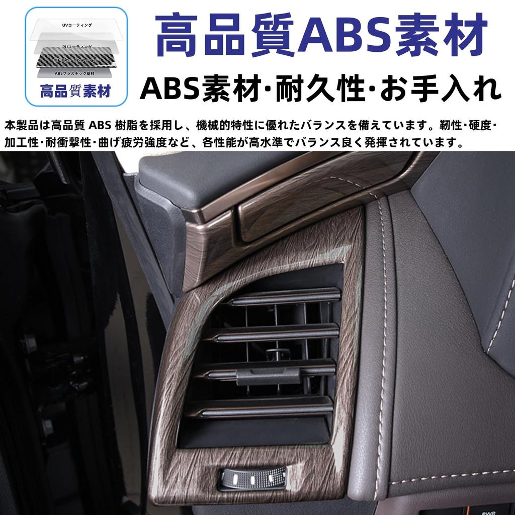 Glealcco Совместимо с аксессуарами для нового Alphard/Vellfire 40 серии Боковой Воздух