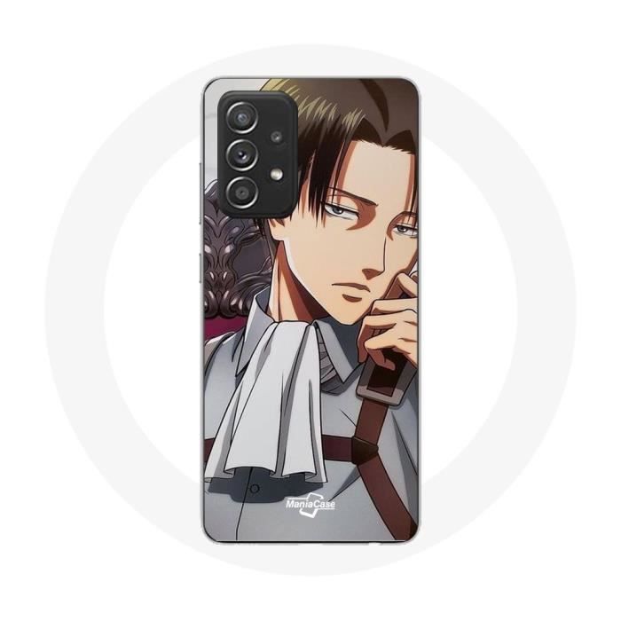 Case - MANIACASE - Samsung Galaxy A33 5G - Silicone - Flexible - Attack On Titan