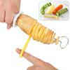 Protable Potato BBQ Skewers For Camping Chips Maker Potato Slicer Potato Spiral Cutter Barbecue Tools Kitchen Accessories