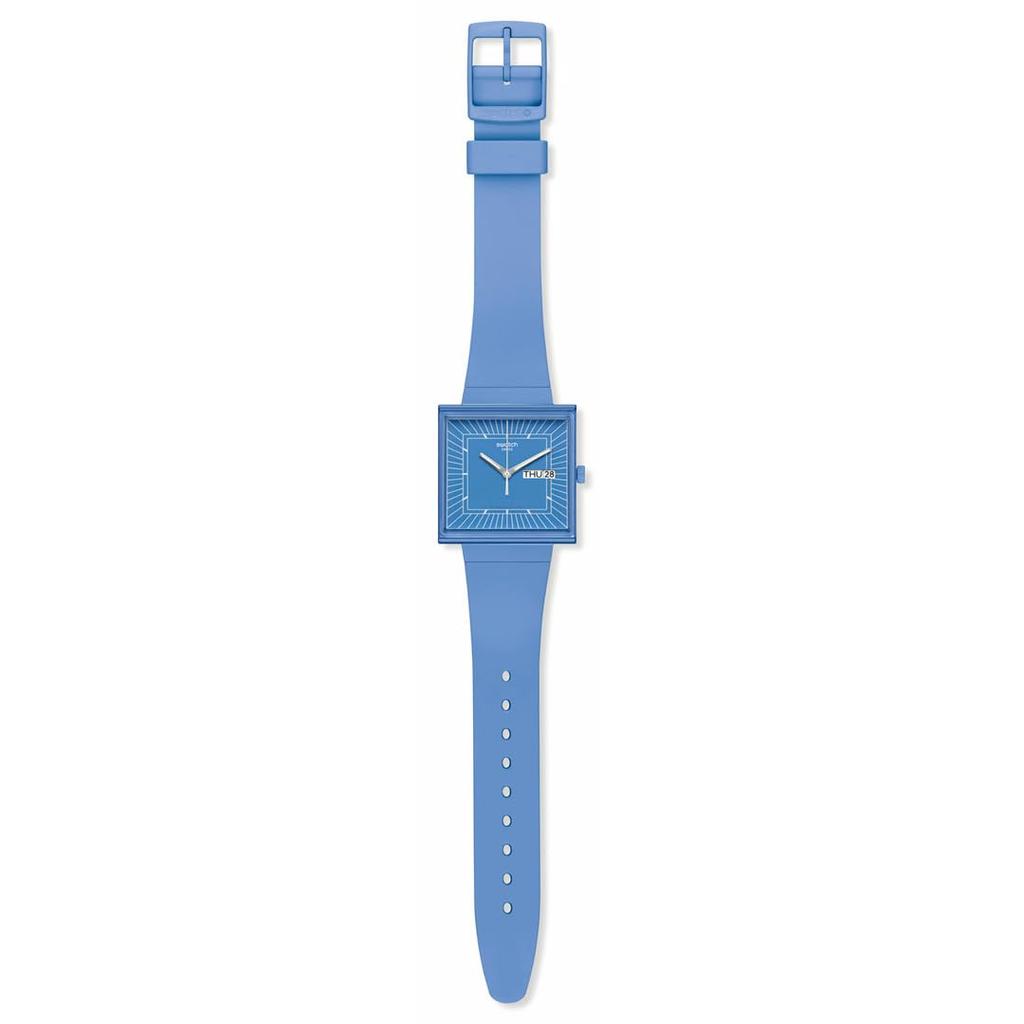 Swatch What SO34S700 Blue Wristwatch If...Sky