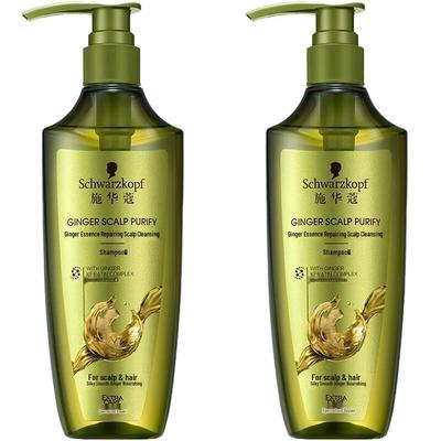Шампунь Schwarzkopf Ginger против выпадения волос - 2x600 мл, двойная упаковка