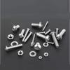 240 Pcs Stainless Steel Screws Nuts Washers Assortment Kit Rustproof Set for DIY Home Repair Industrial Use