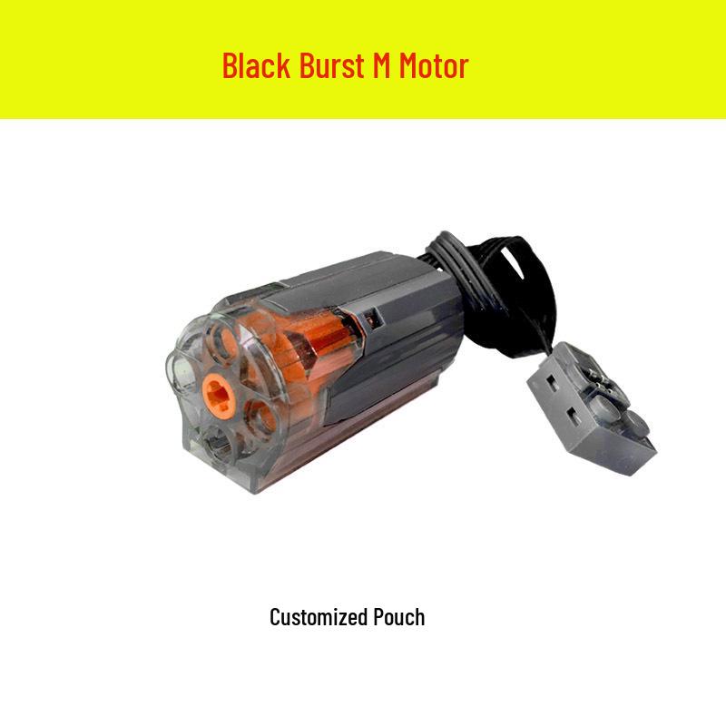 Пульт управления Высокоскоростной двигатель и Батарейный блок для кирпичиков Lego с черными, красными и светлыми модификациями