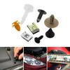 Car Fastener Clips 500Pcs Mixed Car Fastener Universal Car Bumper Retainer Clips Plastic Push Rivet Door Clips Panel