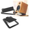 2Pcs Desktop Speaker Stands Monitor Computer Speaker Bracket Holder Metal Speaker Support Base Speaker Accessories