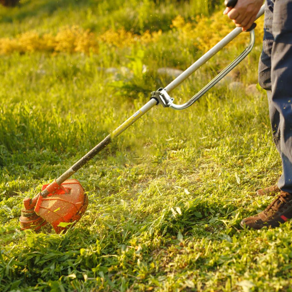 Эргономичная ручка для обрезки, Сетевая ручка для обрезки, Удлинитель ручки с зажимом-кронштейном, Ручка для ухода, Ландшафтный дизайн, Обрезка кромки, Алюминий