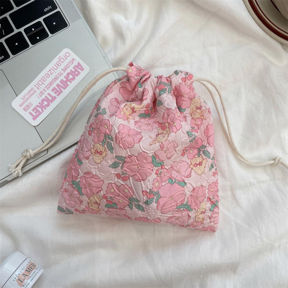 Милый медведь мультфильм завязка карман женские сумки завязка косметичка косметичка большой емкости кошелек для монет