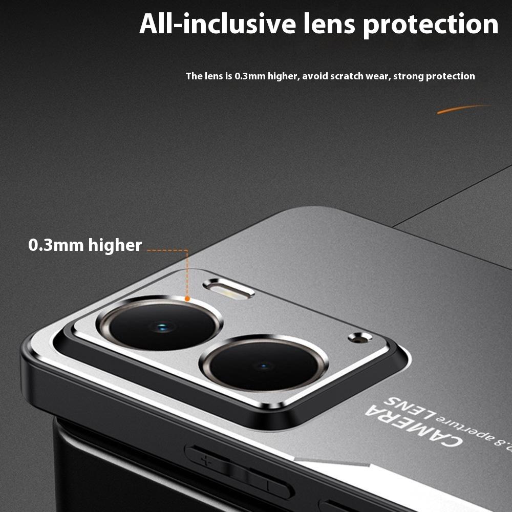 For Realme Neo7x 5G Phone Case Aluminium Alloy TPU PC Back Cover