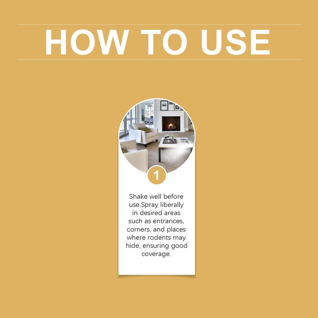 Спрей от крыс на растительной основе Мощный спрей от грызунов, 50 мл