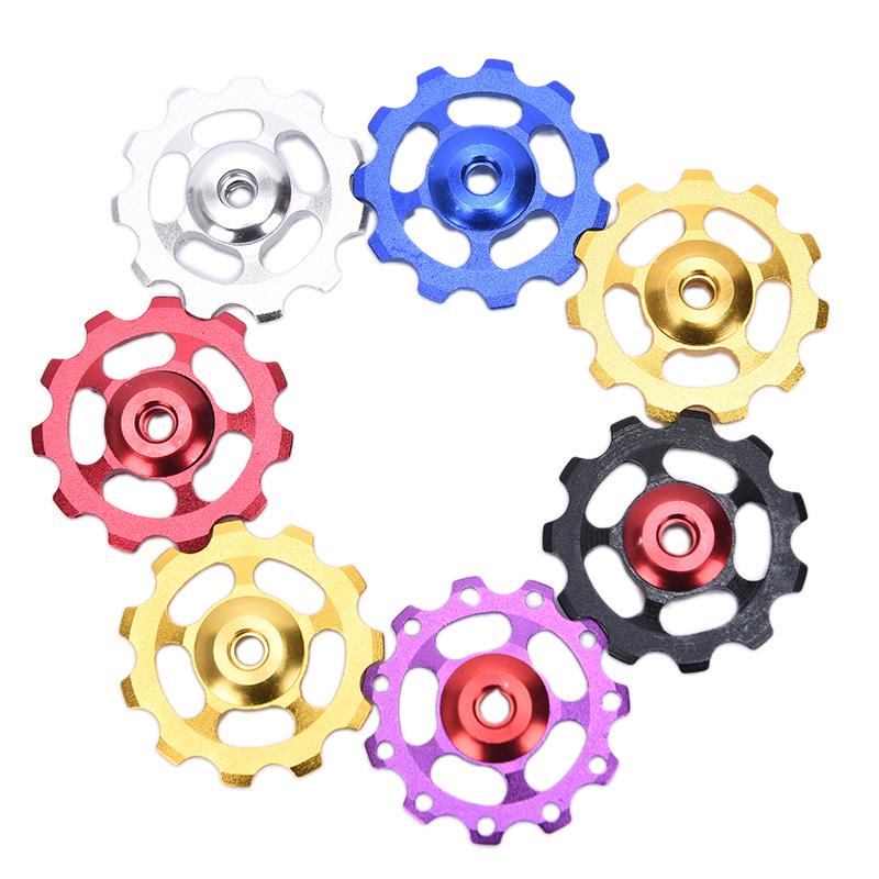 1 шт. сверхлегкий алюминиевый сплав велосипедный подшипник опорное колесо шкивы заднего переключателя передач