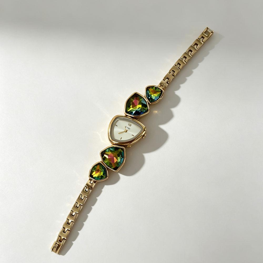 GEDI Women's Quartz Watch Niche Irregular Triangle Design Minimalist & High - End Fashion Watch Dress Gifts