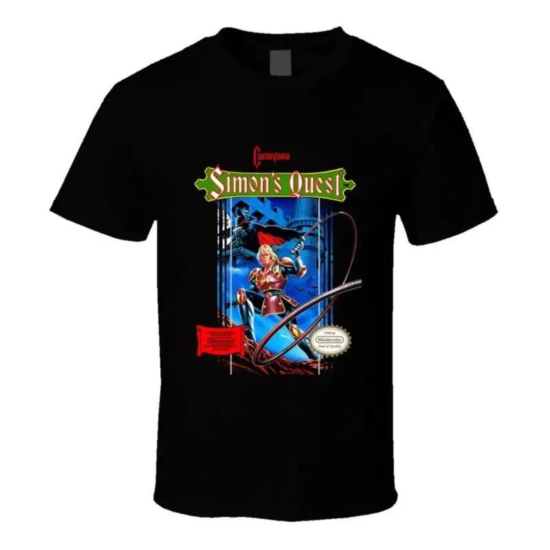 Simons Quest Castlevania 2 Box Art T Shirt