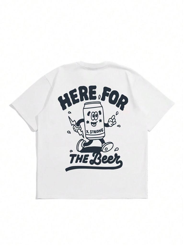 Letter Art Print Design Printed Boy Tshirt Lovely Street T Shirts Outdoor Design TShirt Holiday Loose Fitting Short Sleeved