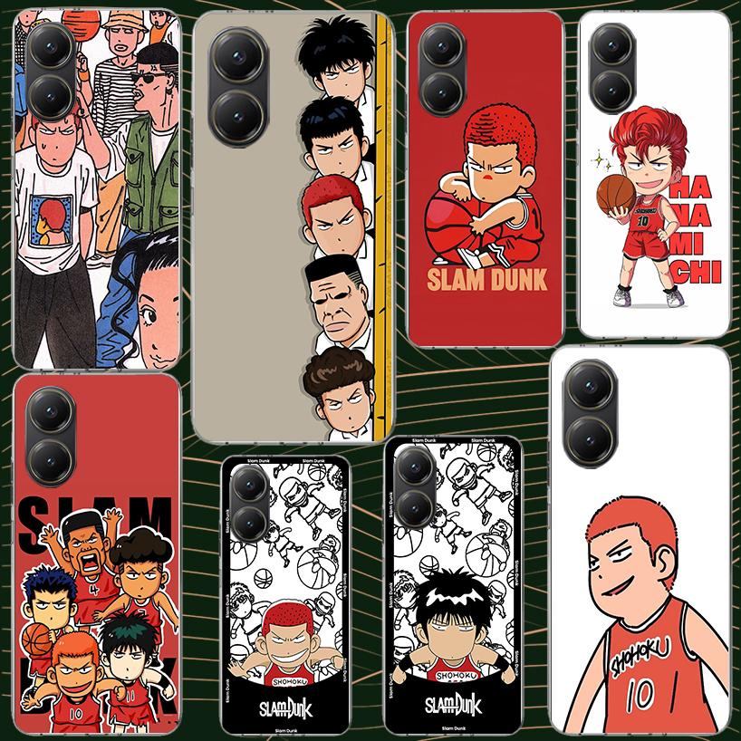 S-SLAM DUNK Cute Case for Xiaomi Poco X7 F7 Ultra X6 F6 F5 X5 Pro X3 Nfc Phone Cover X4 F4 Gt F3 M6 M5S M3 Silicone Funda