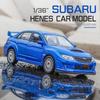 Subaru Impreza WRX STI 2010 Rally Car JDM Simulation Diecast & Toy Vehicle RMZ City 1:36 Alloy Model Gifts For Children