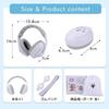 Soundproof 27dB Sound for and and Sound and Storage Pouch [enne.] Midwife-recommended Earmuffs, Earmuffs, Reduction, Kids, Babies, Children, Sleep,