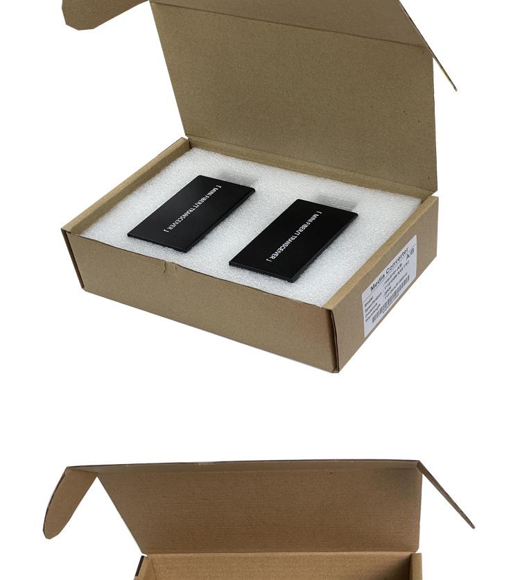 Мини-трансивер-конвертер оптический гигабитный одномодовый одноволоконный, 1 волокно 1 электрический SC