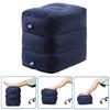 Yousheng Inflatable Airplane Foot Rest Height Adjustable Wear Resistant Super Soft Widely Used Folding Portable Airplane Chair Extender
