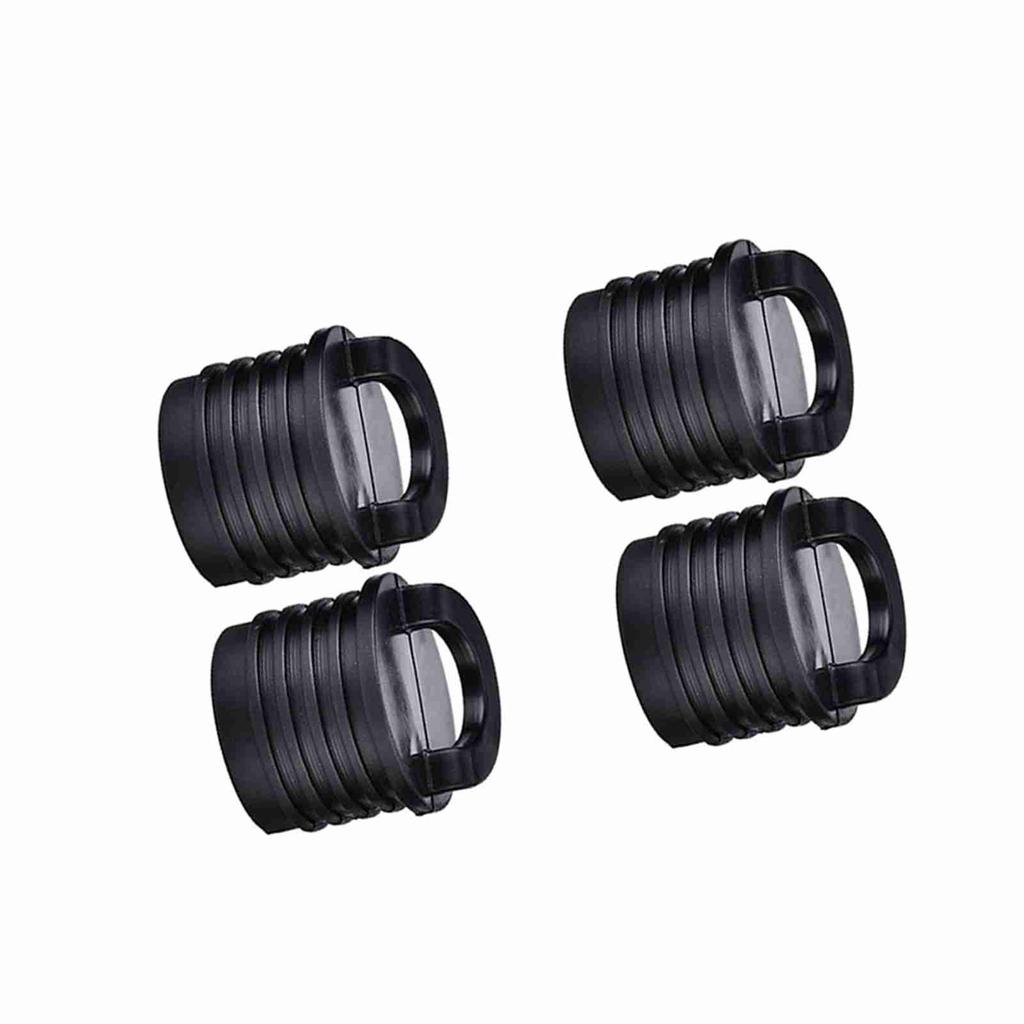 4 шт. Лодка Каноэ Каяк Лодка Шпигат Пробки Сливные отверстия Заглушки Аксессуары Черный