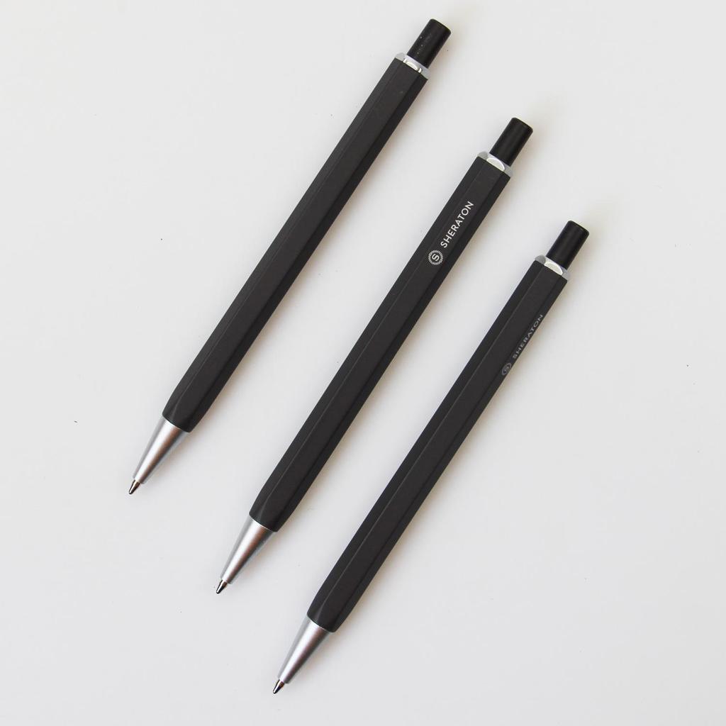 Hexagonal Click Ballpoint Pen - Customizable Gift