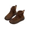 Leather Martin Boots Autumn and Winter New Handmade Thick-soled Women's Boots Top Layer Cowhide Casual Short Boots