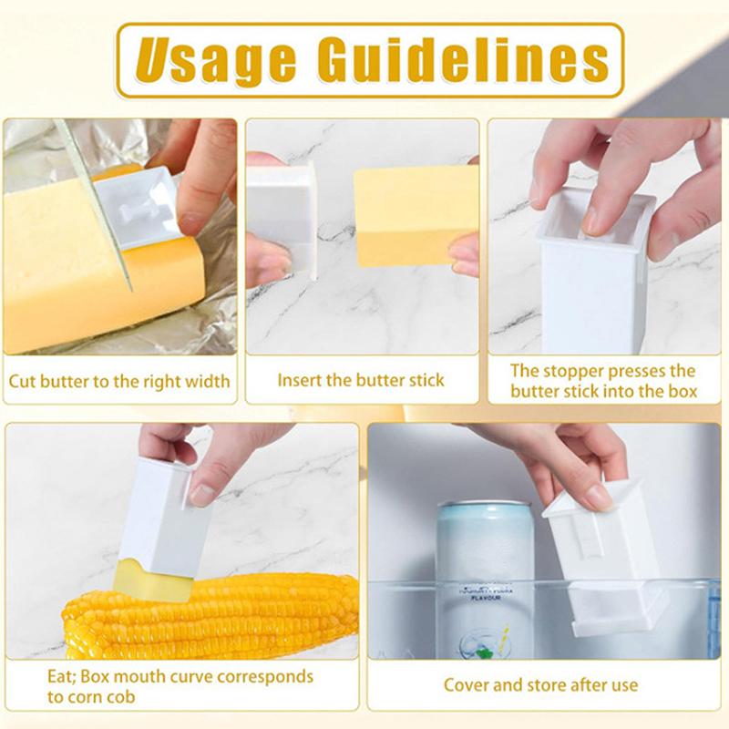 Масляные разбрасыватели, маленькая коробка для хранения масла, простая конструкция, палочка для выпечки, удобная кухонная утварь для домашнего ресторана