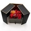 1PC Double Door Rose Gift Box Romantic Gift Packaging Box Valentine's Day Soap Flower Jewelry Packaging Box Empty Box
