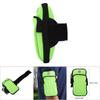 Outdoor Sport Running Jogging Exercise Gym Arm Wrist Pouch Armband Phone Case Bag Green