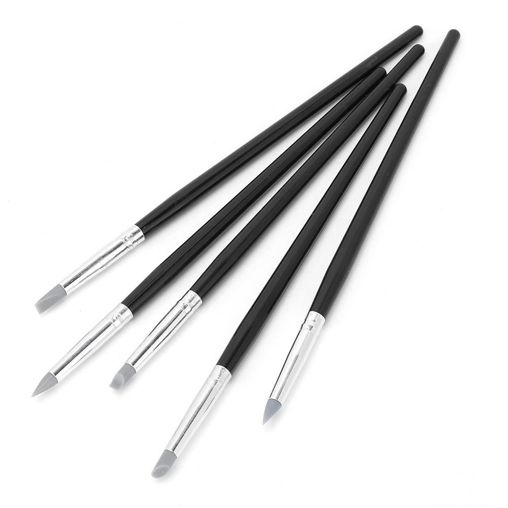 5pcs Clay Sculpting Tool Set Silicone Head Sculpture Tools Shapers Accessory